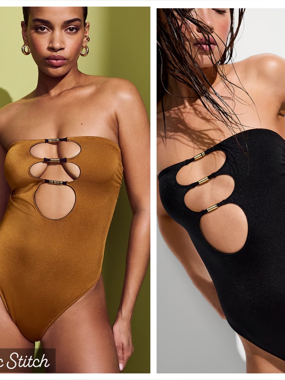 NEW! Victorias Secret REVERSIBLE one piece swimsuit